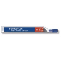 MINAS MICRO CARBON 250, 0,5MM, GRAD. B STAEDTLER 250 05-B (MIN12) (Espera 4 dias) en Huesoi